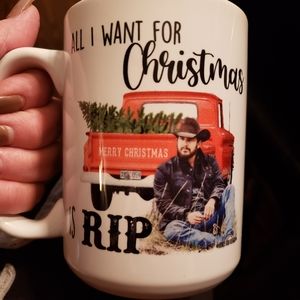 Yellowstone RIP Christmas Cup